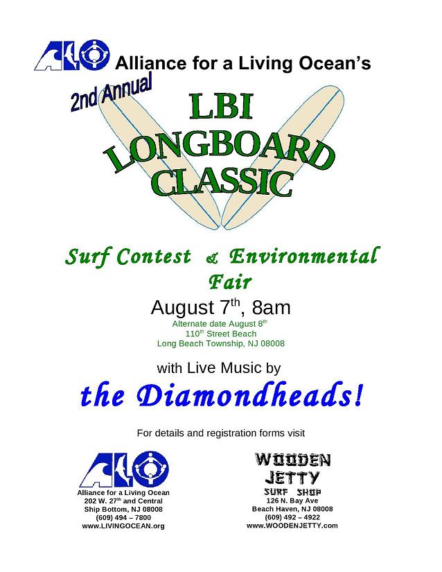 LBI Longboard Classic Surf Contest.  Copyright TMB